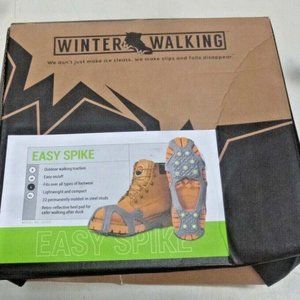 Winter Walking Easy Spike Outdoor Walking Traction JD350 Size Large Unisex, NWT